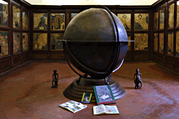 Abb. 10 Palazzo Vecchio Florenz 2008, Coverfoto des Buches: Georges Adéagbo: Grand Tour di un Africano